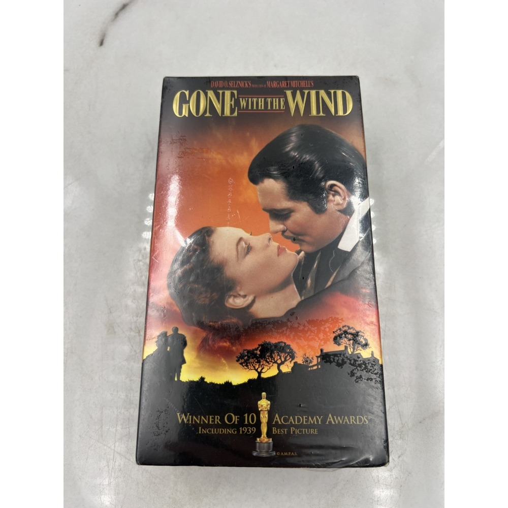 Gone With The Wind VHS 1998 MGM Home Entertainment 2-Tape Set Factory Sealed New